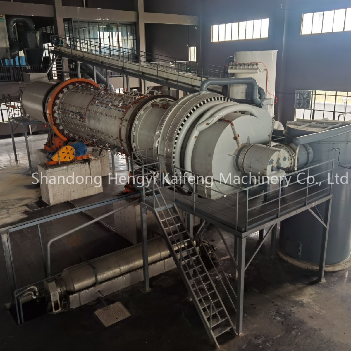活性炭再生爐,活性炭再生設(shè)備成套工程展示_杭州建德市項目